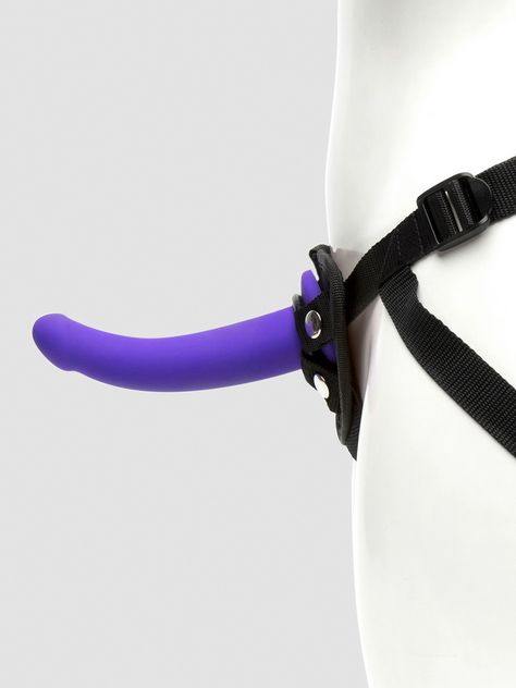 Lovehoney Advanced Unisex Strap-On Harness Kit with 7 Inch G-Spot Dildo