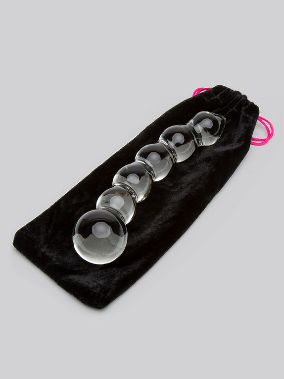 Lovehoney Beaded Sensual Glass Dildo 7 Inch