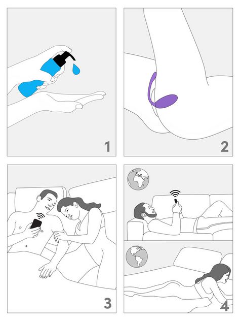 We-Vibe Sync 5 Remote Control and App Rechargeable Couple's Vibrator