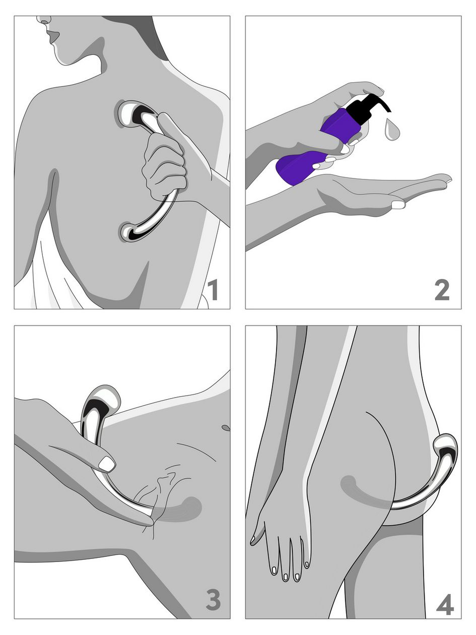 njoy Pure Wand Stainless Steel Dildo