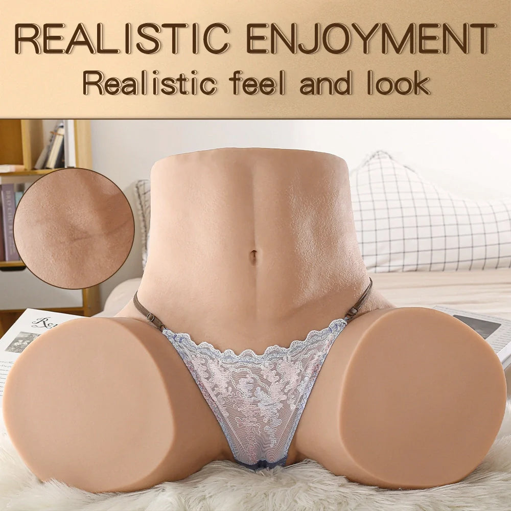 A512 (57.32lb) Doggy Style Luxury BBW Sex Doll Torso With 1:1 Life-Sized Fat Big Ass