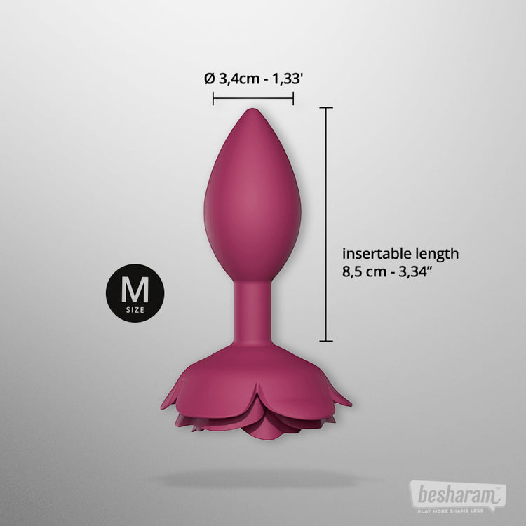 Love to Love Rose Butt Plug