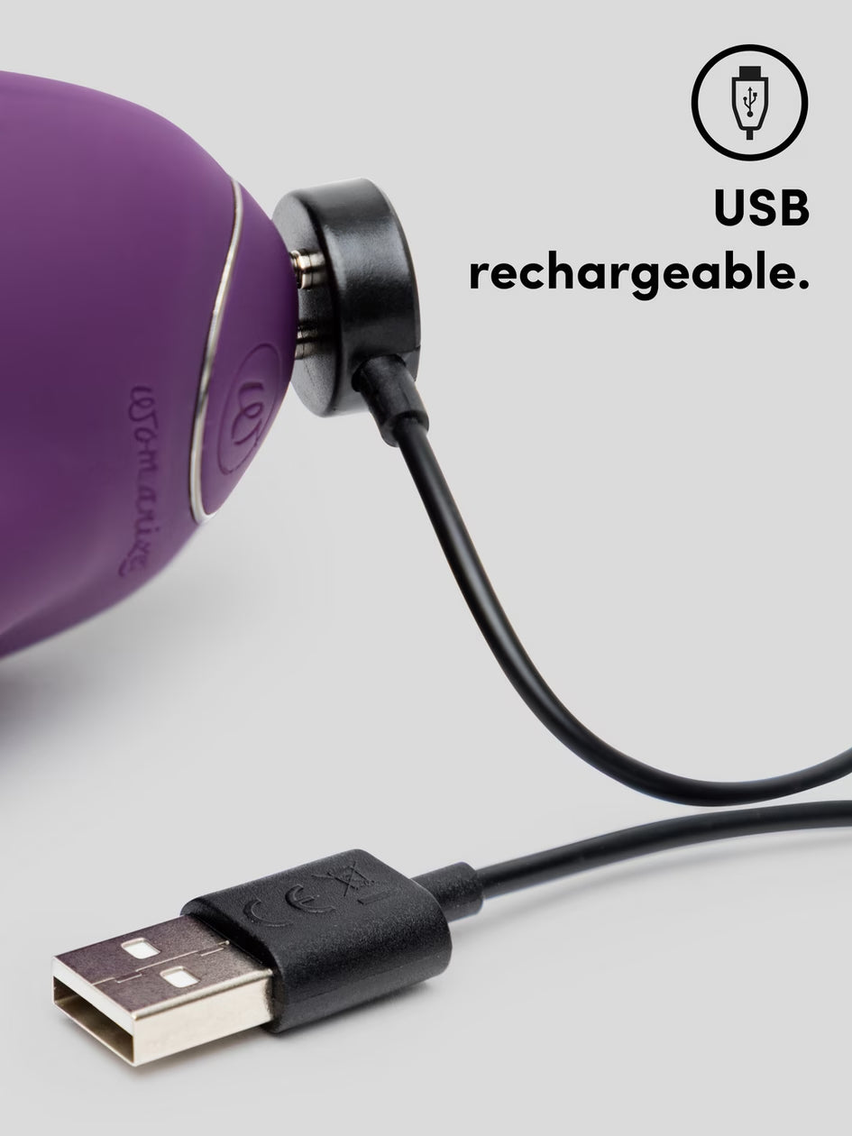 Womanizer X Lovehoney InsideOut Rechargeable G-Spot and Clitoral Stimulator