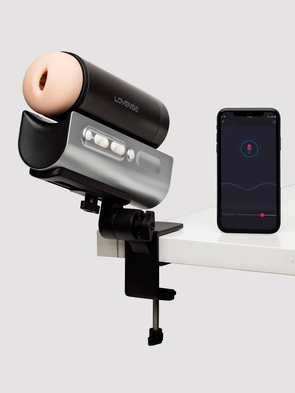 Lovense Solace Pro A.I. Powered Rechargeable Thrusting Masturbator