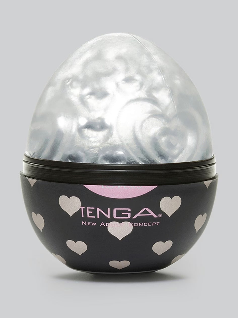 TENGA Egg Lovers Heart Textured Male Masturbator