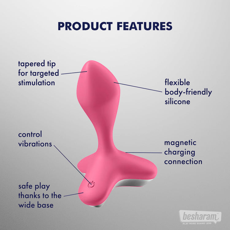Satisfyer Game Changer Vibrating Butt Plug